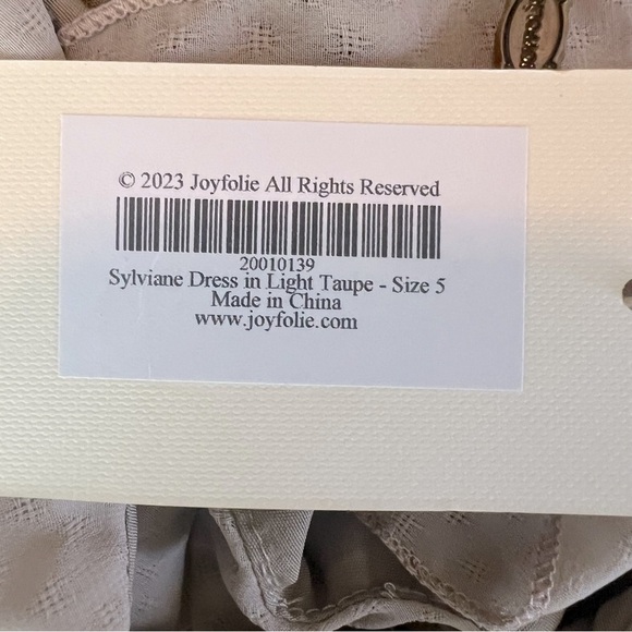 Joyfolie | Cottagecore Photo Shoot Tiered Maxi Sylviane Dress in Light Taupe | 5 - Picture 14 of 15